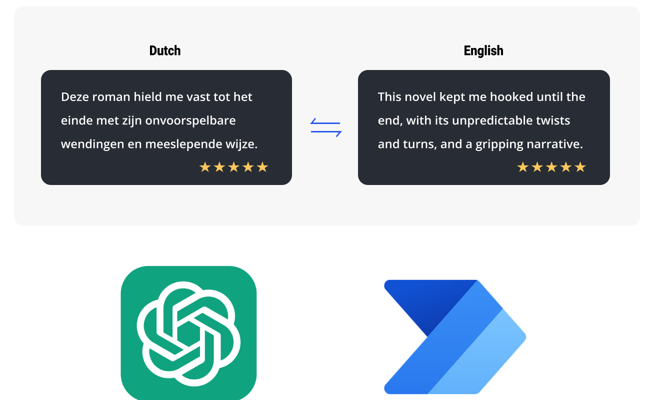 Translate feedback